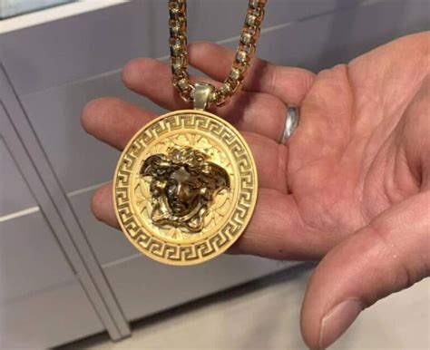 versace necklace stolen|An Australian thief used a fishing rod to steal a Versace necklace.